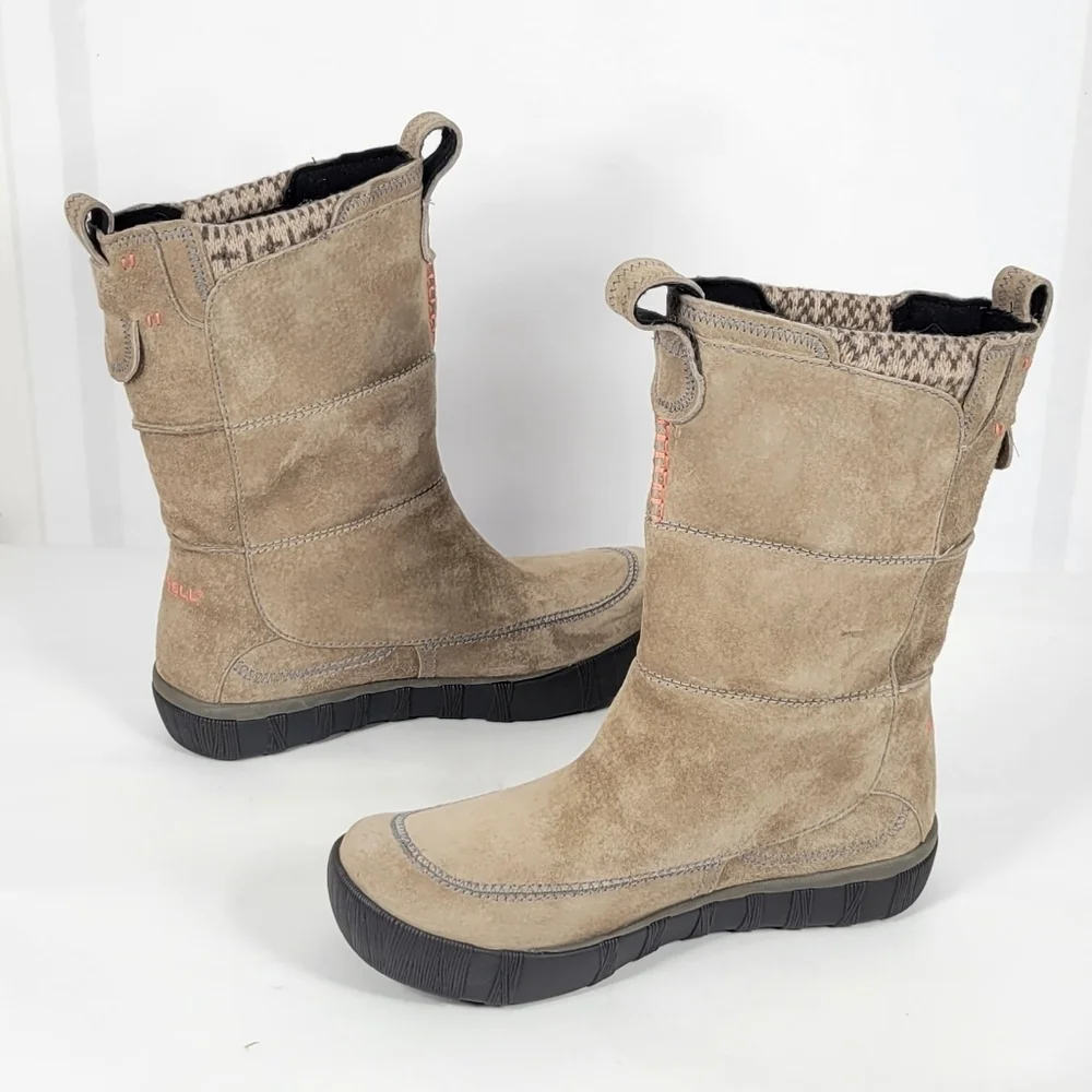 Merrell Suede Tan Winter Boots#787 Size 7